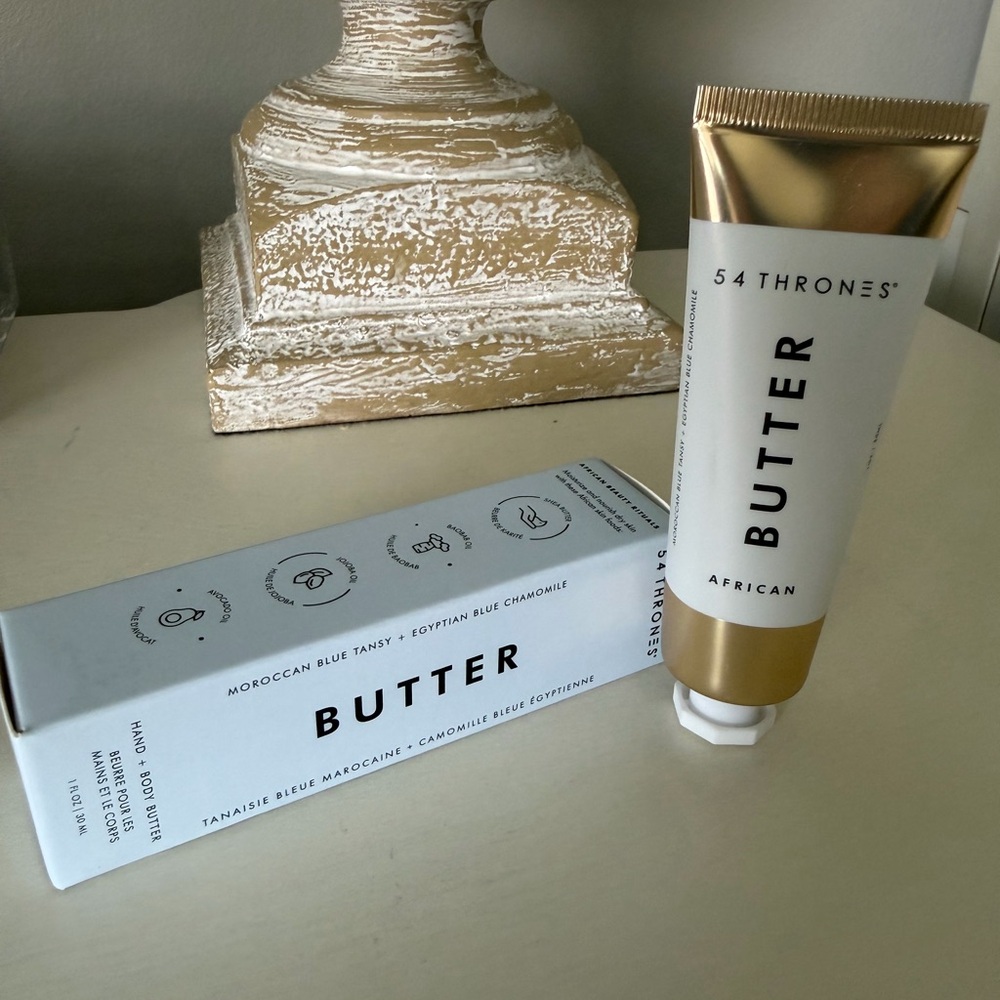 BUTTER -Hand & Body Butter - White & Gold